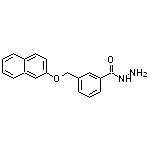 3-[(2-naphthyloxy)methyl]benzohydrazide