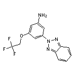 3-(2H-1,2,3-benzotriazol-2-yl)-5-(2,2,2-trifluoroethoxy)aniline