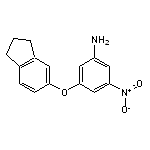 3-(2,3-dihydro-1H-inden-5-yloxy)-5-nitroaniline