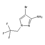 4-bromo-1-(2,2,2-trifluoroethyl)-1H-pyrazol-3-amine