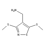 [3,5-bis(methylthio)isothiazol-4-yl]methylamine HCl