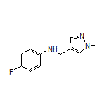 4-Fluoro-N-[(1-methyl-4-pyrazolyl)methyl]aniline