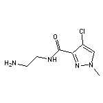 N-(2-aminoethyl)-4-chloro-1-methyl-1H-pyrazole-3-carboxamide