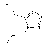 (1-Propyl-5-pyrazolyl)methanamine