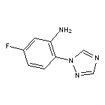 5-fluoro-2-(1H-1,2,4-triazol-1-yl)aniline