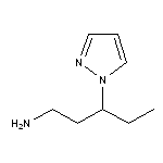 3-(1H-pyrazol-1-yl)pentan-1-amine