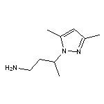 3-(3,5-dimethyl-1H-pyrazol-1-yl)butan-1-amine