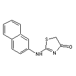 2-(2-naphthylamino)-1,3-thiazol-4(5H)-one