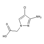 (3-amino-4-chloro-1H-pyrazol-1-yl)acetic acid 2HCl