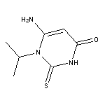 6-amino-1-isopropyl-2-thioxo-2,3-dihydropyrimidin-4(1H)-one