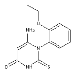 6-amino-1-(2-ethoxyphenyl)-2-thioxo-2,3-dihydropyrimidin-4(1H)-one