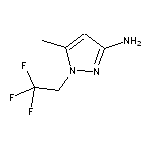 5-methyl-1-(2,2,2-trifluoroethyl)-1H-pyrazol-3-amine