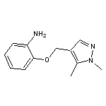 2-[(1,5-dimethyl-1H-pyrazol-4-yl)methoxy]aniline