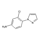 3-chloro-4-(1H-pyrazol-1-yl)aniline