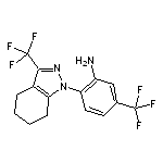 5-(trifluoromethyl)-2-[3-(trifluoromethyl)-4,5,6,7-tetrahydro-1H-indazol-1-yl]aniline