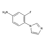 3-Fluoro-4-(1-imidazolyl)aniline