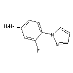 3-fluoro-4-(1H-pyrazol-1-yl)aniline