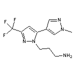 3-[1’-methyl-5-(trifluoromethyl)-1’H,2H-3,4’-bipyrazol-2-yl]propan-1-amine