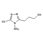 3-(4-amino-5-mercapto-4H-1,2,4-triazol-3-yl)propan-1-ol