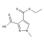 4-(ethoxycarbonyl)-1-methyl-1H-pyrazole-3-carboxylic acid