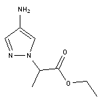 ethyl 2-(4-amino-1H-pyrazol-1-yl)propanoate HCl