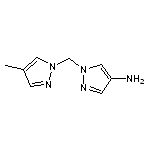 1-[(4-methyl-1H-pyrazol-1-yl)methyl]-1H-pyrazol-4-amine 2HCl