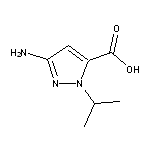 3-amino-1-isopropyl-1H-pyrazole-5-carboxylic acid HCl