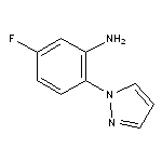 [5-fluoro-2-(1H-pyrazol-1-yl)phenyl]amine HCl