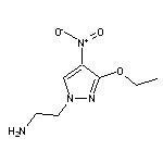 2-(3-ethoxy-4-nitro-1H-pyrazol-1-yl)ethanamine HCl