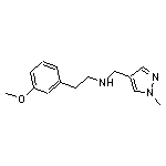 [2-(3-methoxyphenyl)ethyl][(1-methyl-1H-pyrazol-4-yl)methyl]amine