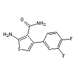 2-amino-4-(3,4-difluorophenyl)thiophene-3-carboxamide