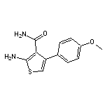 2-amino-4-(4-methoxyphenyl)thiophene-3-carboxamide