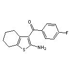 (2-amino-4,5,6,7-tetrahydro-1-benzothien-3-yl)(4-fluorophenyl)methanone