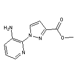 methyl 1-(3-aminopyridin-2-yl)-1H-pyrazole-3-carboxylate