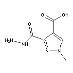 3-(hydrazinocarbonyl)-1-methyl-1H-pyrazole-4-carboxylic acid