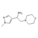 [1-(1-methyl-1H-pyrazol-4-yl)-2-morpholin-4-ylethyl]amine