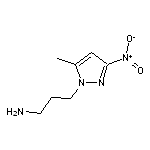 3-(5-methyl-3-nitro-1H-pyrazol-1-yl)propan-1-amine HCl