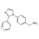 [4-(2-phenyl-1H-imidazol-1-yl)benzyl]amine HCl