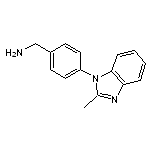 [4-(2-methyl-1H-benzimidazol-1-yl)benzyl]amine HCl