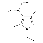 1-(1-ethyl-3,5-dimethyl-1H-pyrazol-4-yl)propan-1-ol