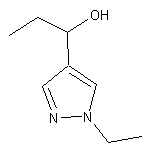 1-(1-ethyl-1H-pyrazol-4-yl)propan-1-ol