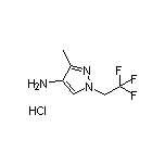 4-Amino-3-methyl-1-(2,2,2-trifluoroethyl)pyrazole Hydrochloride