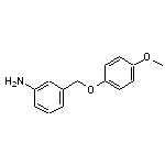 3-[(4-methoxyphenoxy)methyl]aniline