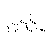 3-chloro-4-(3-fluorophenoxy)aniline HCl