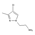 2-(4-chloro-3-methyl-1H-pyrazol-1-yl)ethanamine HCl