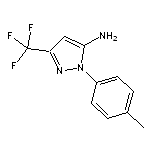 1-(4-methylphenyl)-3-(trifluoromethyl)-1H-pyrazol-5-amine