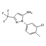 1-(3-chloro-4-methylphenyl)-3-(trifluoromethyl)-1H-pyrazol-5-amine