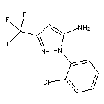 1-(2-chlorophenyl)-3-(trifluoromethyl)-1H-pyrazol-5-amine