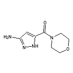 5-(morpholin-4-ylcarbonyl)-1H-pyrazol-3-amine