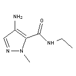 4-amino-N-ethyl-1-methyl-1H-pyrazole-5-carboxamide HCl